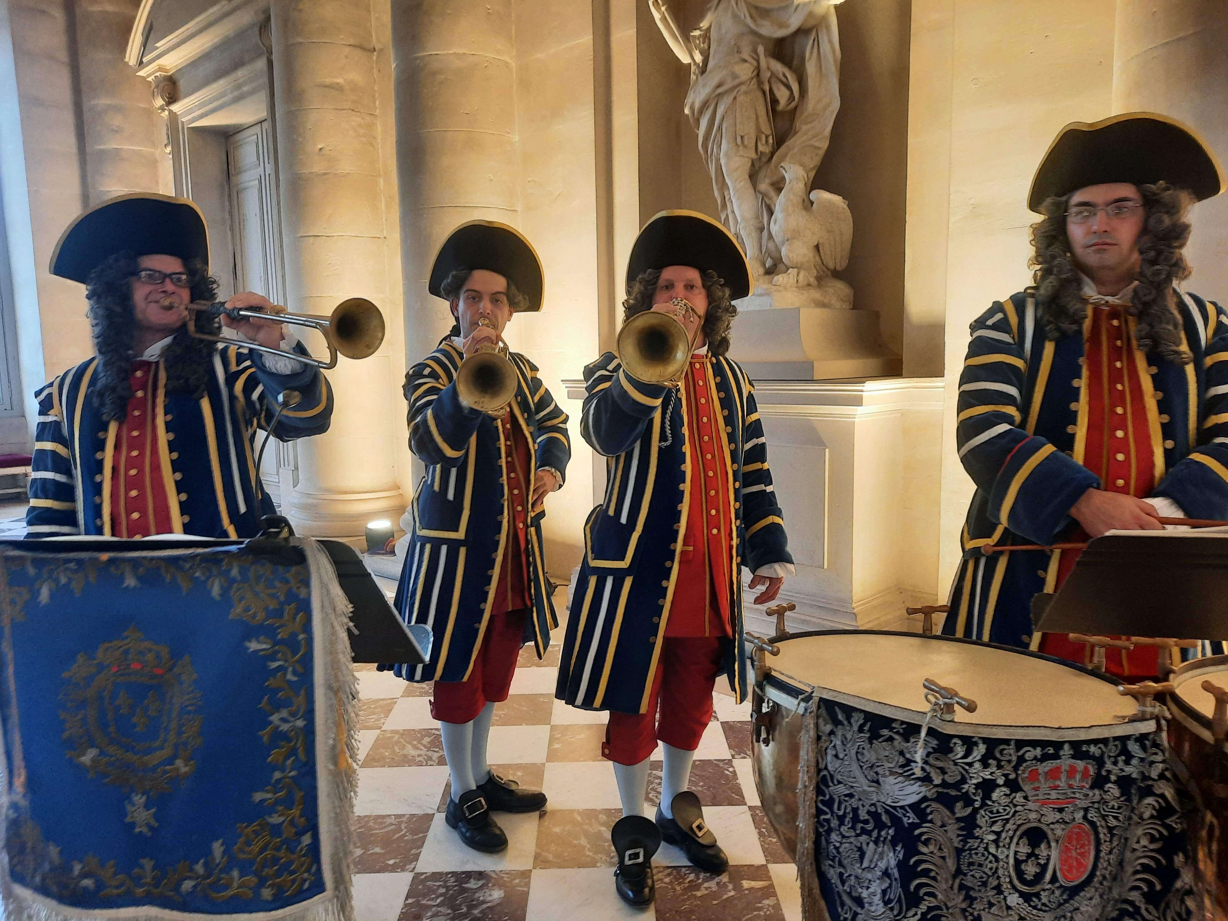 Greeters at Versailles